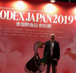 Visit by Dr. Bahram Shakouri, chairman of Iran - Japan Joint Committee of Commerce, of the International Food and Beverage Exhibition (Foodex Japan 2019) in Tokyo, Japan.